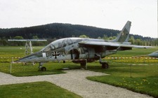 AIRCRAFT SLIDE / DIA ALPHAJET 40+74 LUFTWAFFE GERMAN AF