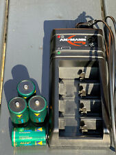 Ansmann Ladegerät Basic 5 (520710X) und 4 Akkus Varta Ultra Accu+ Mono D 2900mAh