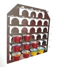 Kapselhalter Wandhalter Kapselspender Padhalter für 28 Tealounge Kapseln B-Ware