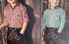 Kinder trachtenhemd jungen - kinder,