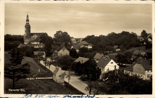 Kemnitz bernstadt auf - ak,