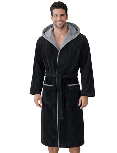 Bademantel herren kapuze 100 - kapuze, 100%