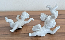 3 Antike Porzellan Engel Putten 1882 Sitzendorfer Porzellan Thüringen 3er Set 