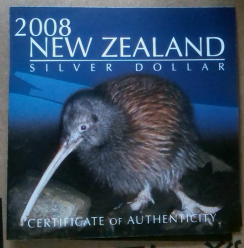 Neuseeland dollar 2008 - neuseeland,