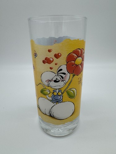 Diddl glas mit - glas, blume