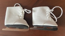 Puppenstiefel mit Schlittschuhen, ca. 8 cm