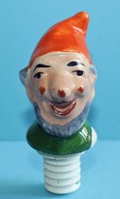 Schöne Porzellan Schnapsnase Zwerg / Ausgießer / Pourer Gnome / Verseur Nain