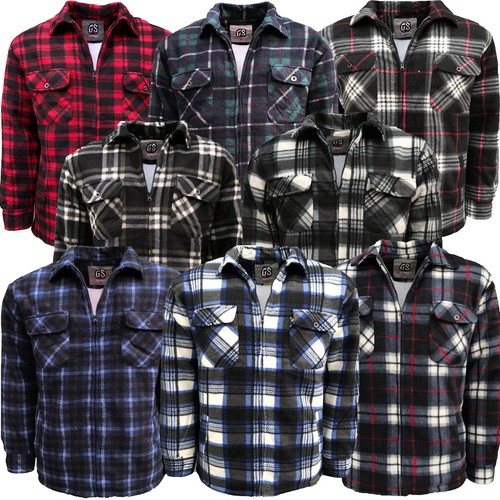 Herren lumberjack karo kragen - herren,