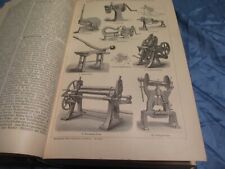 Brockhaus 1892 , Konversations  Lexikon , Band 3  (14. Auflage ) , Antik Buch BB