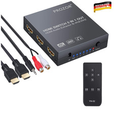 HDMI Audio Switch 5x1 IR