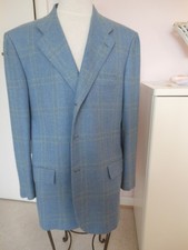 Neuwertiger Herren Kiton 100 % Kaschmir Blazer Gr.52