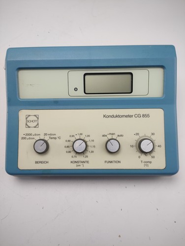 Schott konduktometer 855 - schott, cg