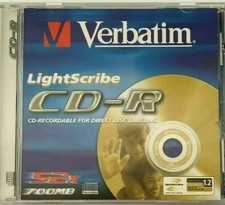 Verbatim CD-R80 Lightscribe