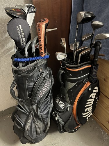 Callaway golf trolleybag leder - golf,