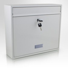 15405/ Post Briefkasten Weiß