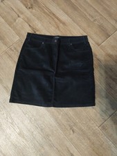 Damen Cordrock grau Baumwolle Größe 44 Neu