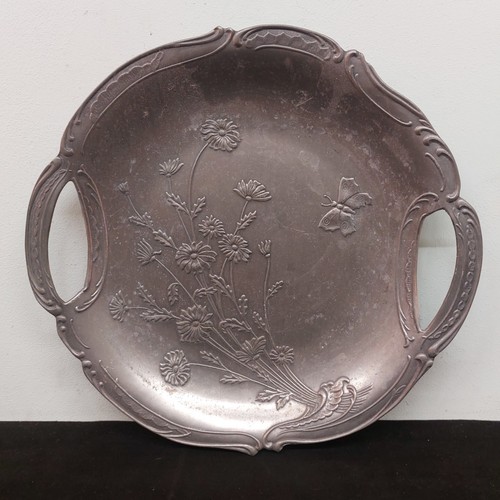 Jugendstil zinnteller - jugendstil,