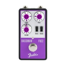 FENDER Bassman Fuzz ❘ Voice & Focus ❘ Level, Fuzz, Blend ❘ Basseffektgerät