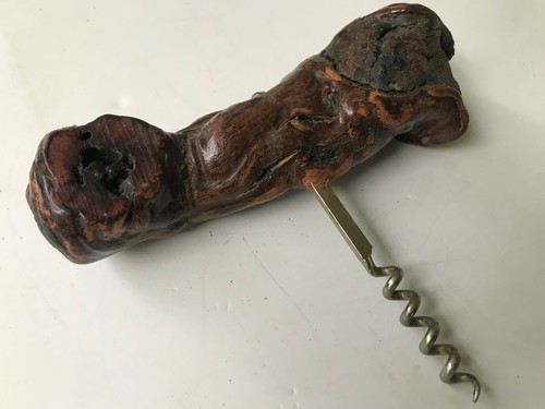 Korkenzieher holz wurzelholz - holz,