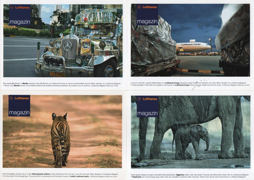Versch lufthansa magazin - lufthansa,