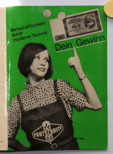 Ddr prospekt werbemappe veb - ddr,
