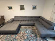 XXL Wohnlandschaft In Grau 