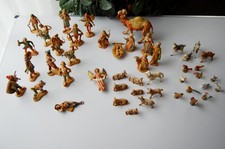 Vintage 45 Stück Krippenfiguren aus Italien Fontanini DEPOSE 1983