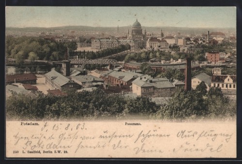 Potsdam panorama - potsdam,,