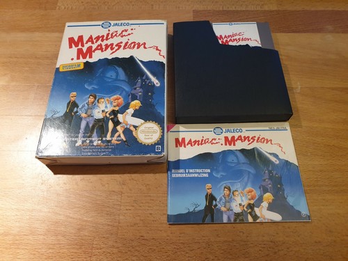 Maniac mansion nintendo nes - mansion,