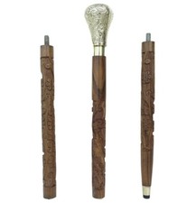 Vintage Handmade Messing Griff