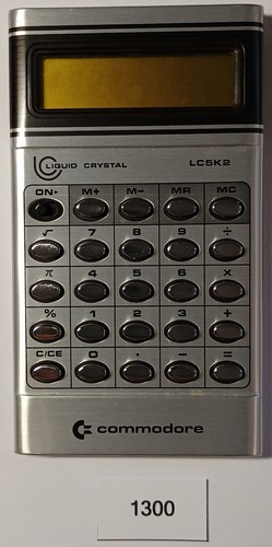 1300 taschenrechner commodore - taschenrechner,