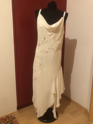 Abendkleid weiß offwithe