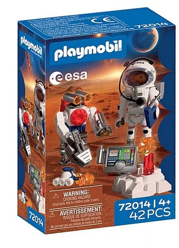 Playmobil 72014 esa astronaut - playmobil,