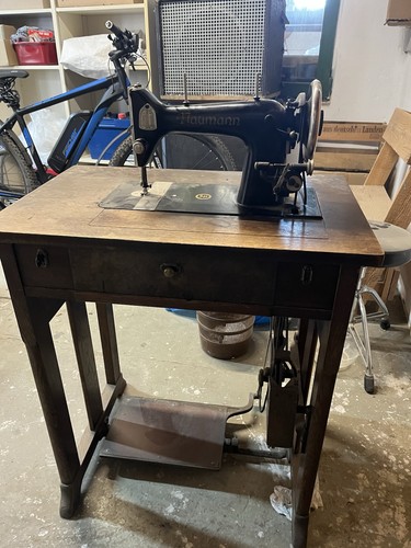 Naumann nähmaschine - nähmaschine, im