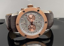 EXCLUSIV: HERREN CHRONOGRAPH 24H ANZEIGE, STOPPUHR / FARBE KUPFER # SCHMUCKJAGD