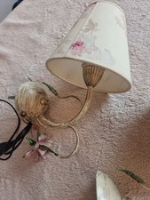 2x Vintage Wandlampe Florales