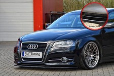 Spoilerschwert Frontspoiler Lippe ABS Audi A3 8PA Facelift ABE schwarz glänzend