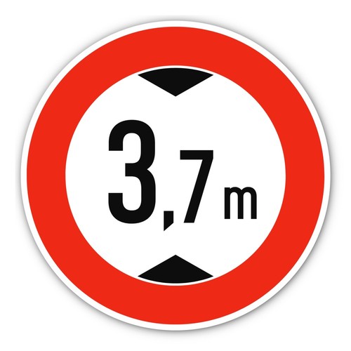 Maximale durchfahrtshöhe - maximale, /