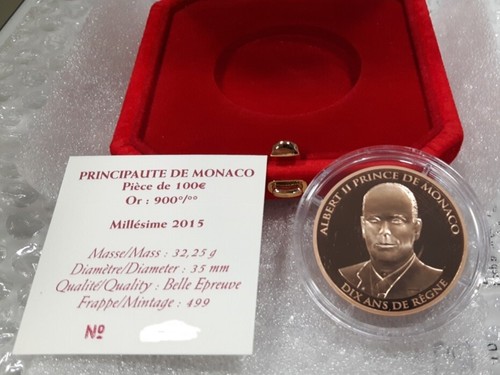 Monaco 100 euro gold - €,