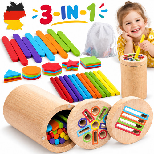 Holz 1 sensorikspielzeug - holz,