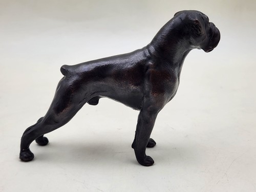 Bronze figur hund - bronze,