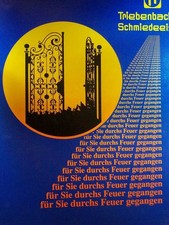 Triebenbacher Schmiedeeisen Gesamtkatalog. Tete-Edelstahl. Tetemetall. Hrsg. Tri