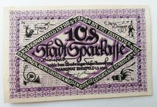 Bielefeld 10 Pfennig lila