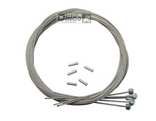 5x Bremszüge Edelstahl 2000 mm Bremszug MTB Bowdenzug Fahrrad Innenzug Bremsseil