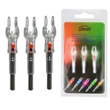 3x/Set LED Pfeilnocken 4,2mm Leuchtnocken Beleuchtete Automatische Bogenschießen