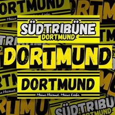 300x Dortmund Aufkleber/