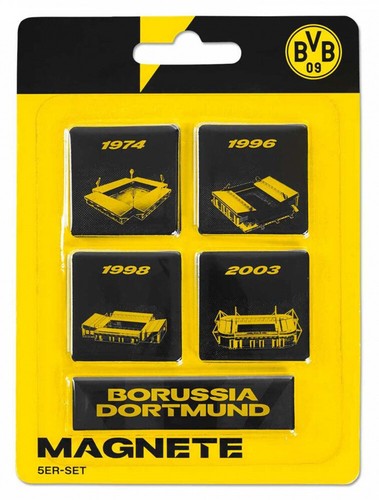 Borussia dortmund magnet 5er - borussia,