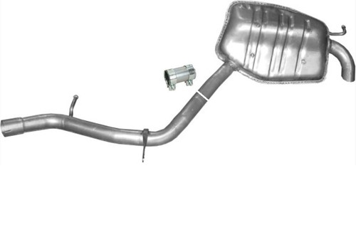Auspuff hinten endtopf - auspuff,