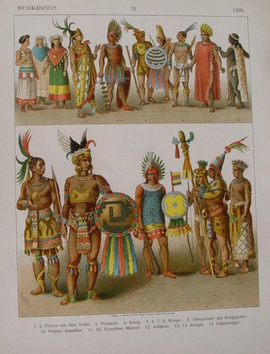 Mexiko azteken indianer - mexiko,