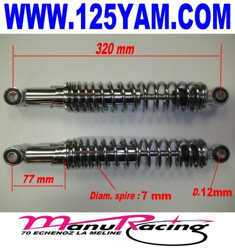 Neue stoßdämpfer chrom - neue, 320mm